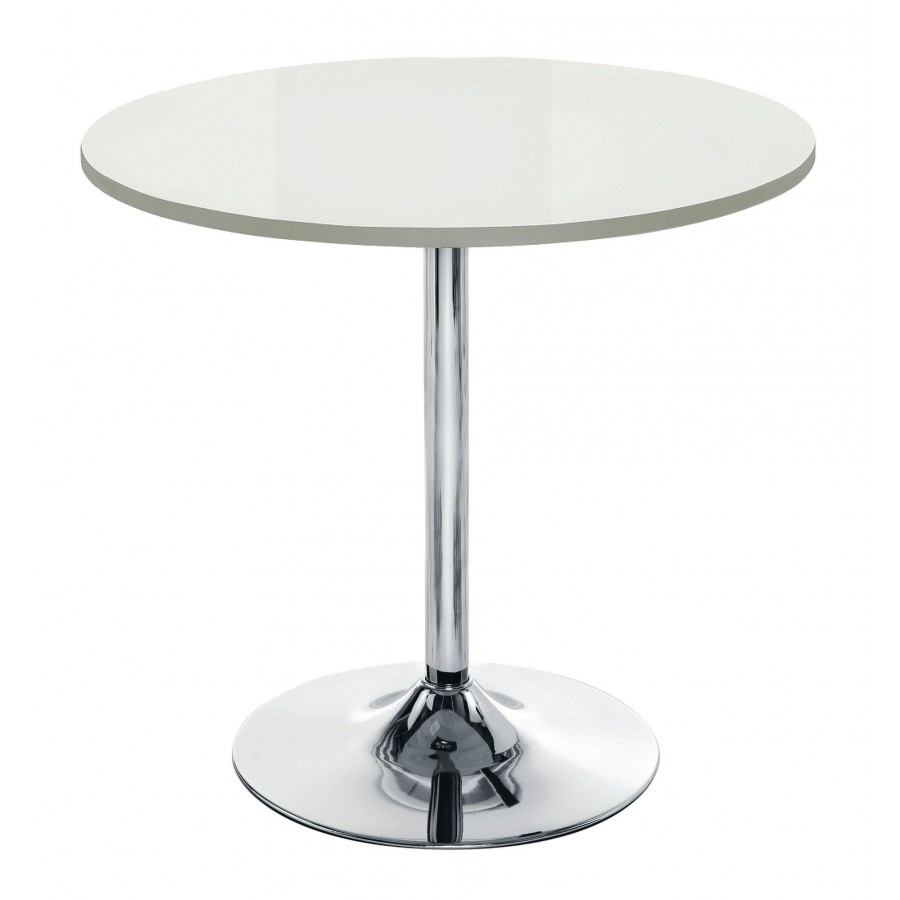 Ellipse Trumpet Leg Cafe Table